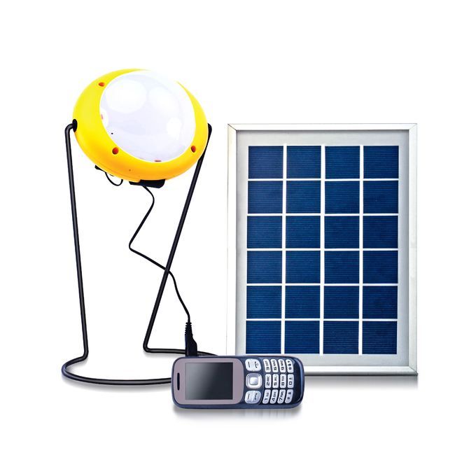 Pro 400 Super Bright Solar Light Emergency Lamp - Yellow