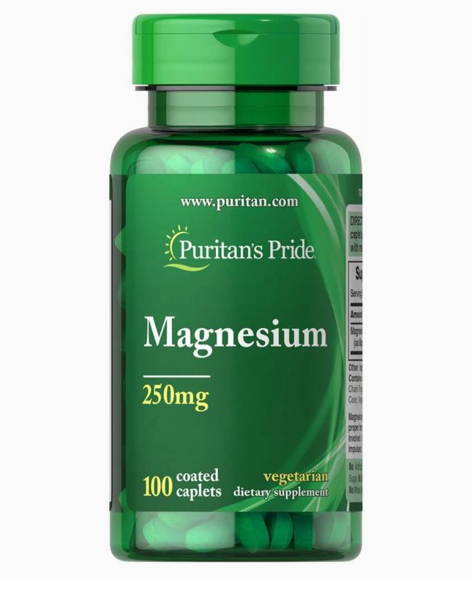 Puritans Pride Magnesium 250mg X100