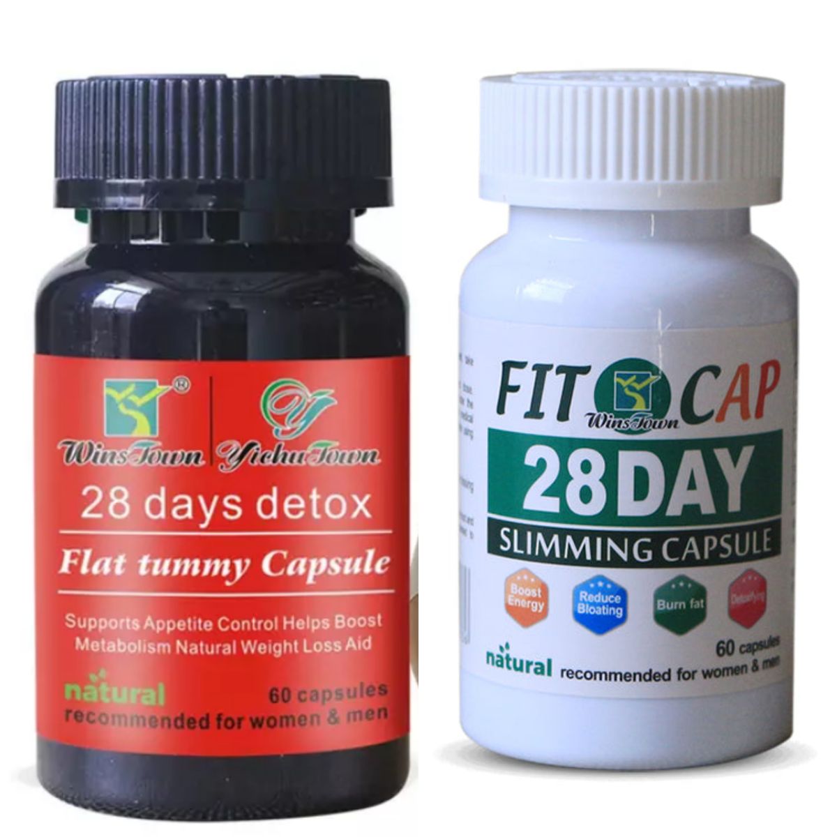 28Days Slimming Fit Capsule + 28Days Flat Tummy Capsule