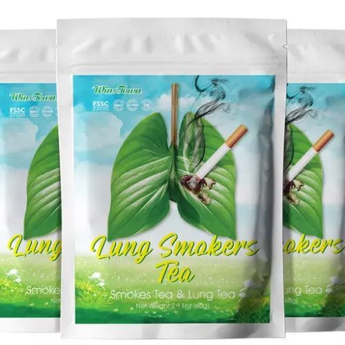 LUNG TEA Natural Cleansing - Smoking Lungs Detoxification