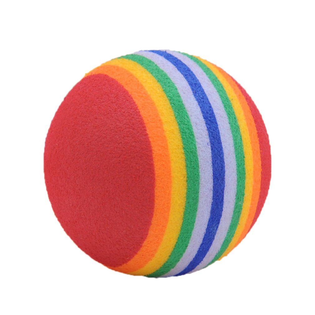 OR Dog Ball Rubber Cute Dog Toy Vocal Molar  Multicolor