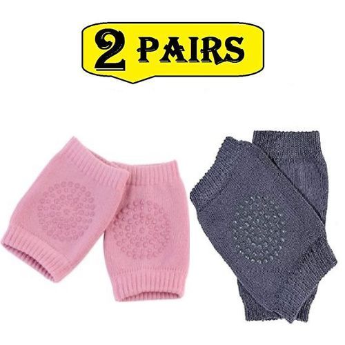 2 Pair Baby Knee Pad Kids Safety Crawling KneeProtector