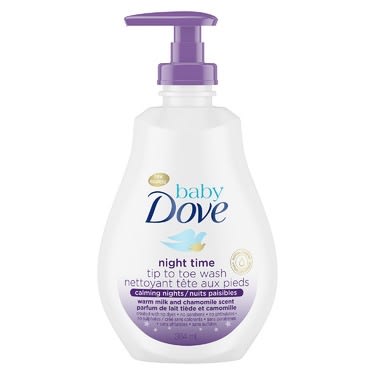 Baby Dove Night Time Head To Toe Wash 400ml