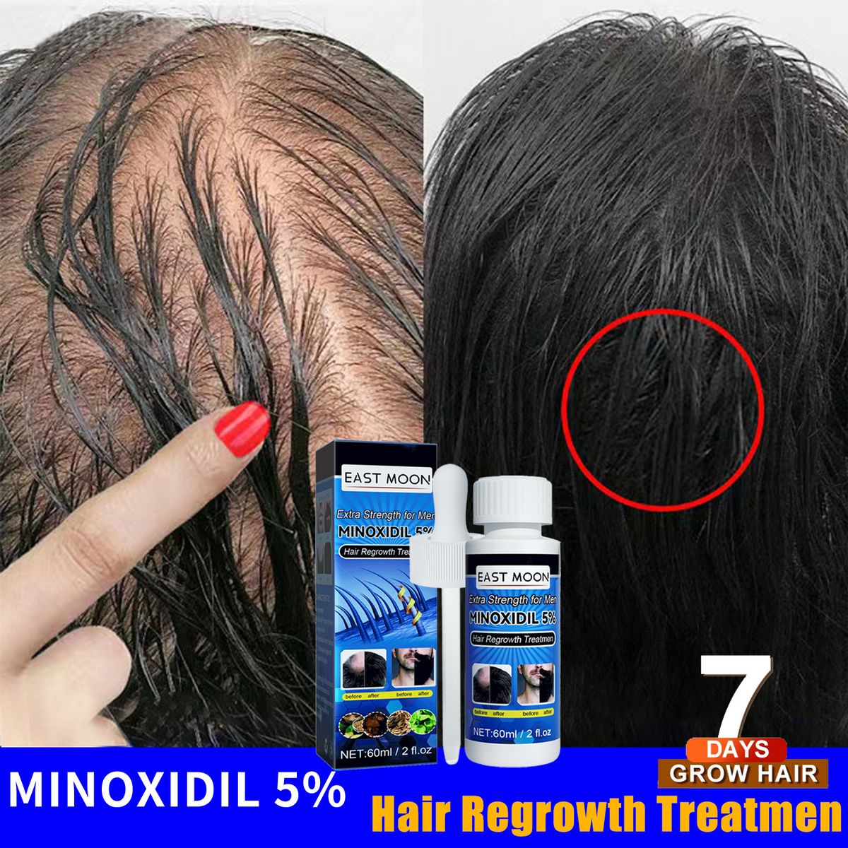 Hair Growth Oil - Beard Oil - Hair Reviver