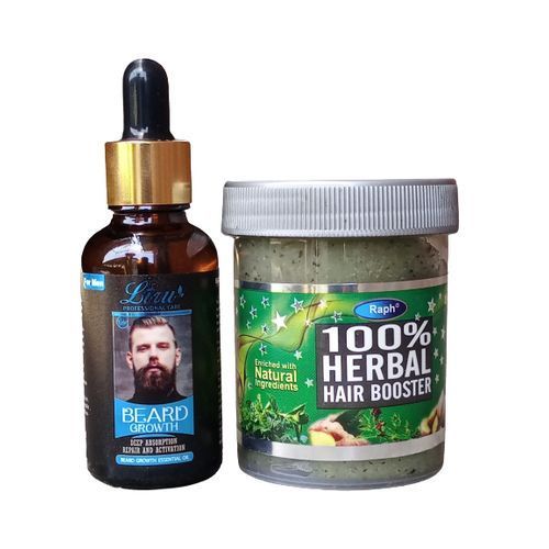 Beard Oil & Leave-in Conditioner - 100% Natural Hair Booster
