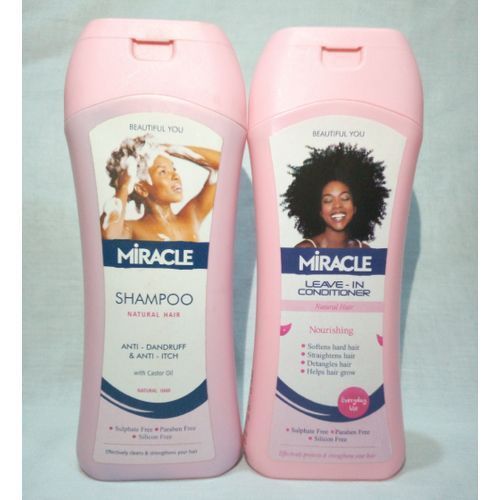 Shampoo + Leave-In-Conditioner Set - Natural Hair