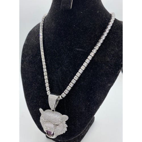 Unique Luxury Men’s Iced Necklace N Pendant