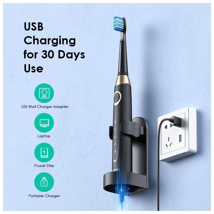 SmartC2 Quality Powerful Electric Cleaning Toothbrush
