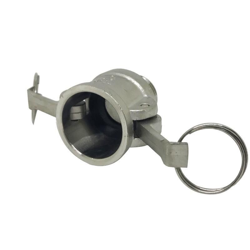 B- Type Quick Connector 304 Stainless Steel Water Pipe Oil Pump Quick Connector Pull Rod Type External Thread Female End Connector