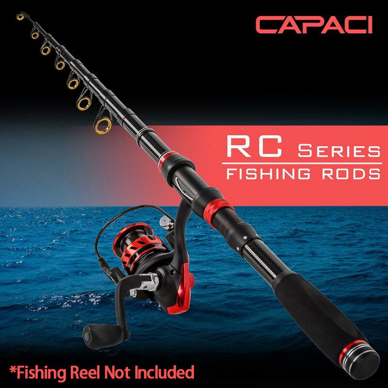 CAPACI 28081 RC Series EVA Retractable Rod Portable Outdoor Pole Accessories 1.8M/2.1M/2.4M 2.4M