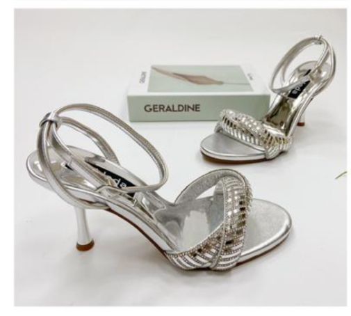 Ladies Gorgeous Sandals--Silver