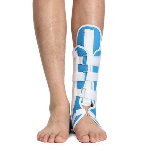 Blue Foot Calf Ankle Splint Support Brace Walking Boot