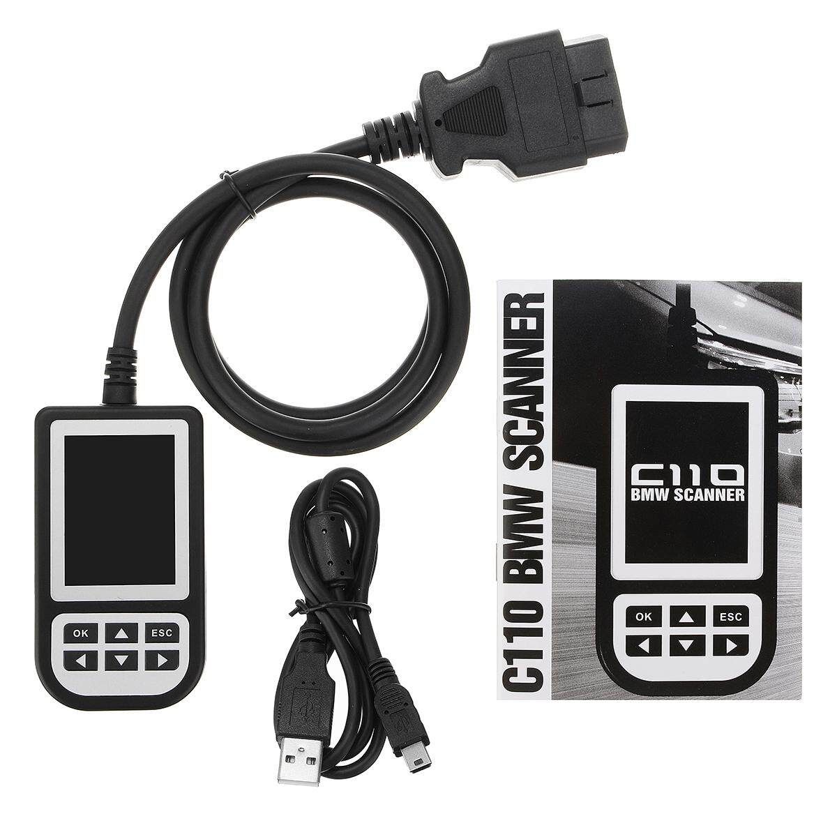 -110 Car OBD2 Diagnostic Scanner Fault Reader Scan Multi-System Tool