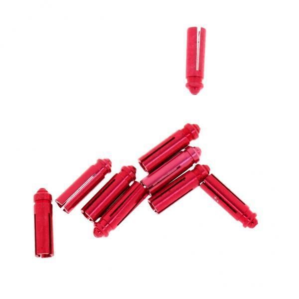 10x 9Pcs Aluminum Alloy  Flights Savers Protectors Universal Darts