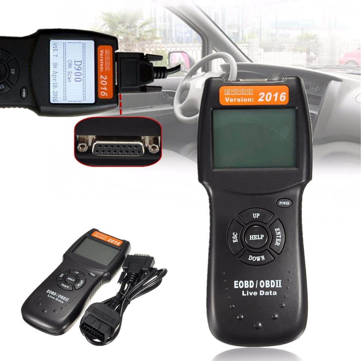 Car Vehicle Can OBD2 OBDII EOBD Engine Fault Diagnostic Scanner Reader Tool