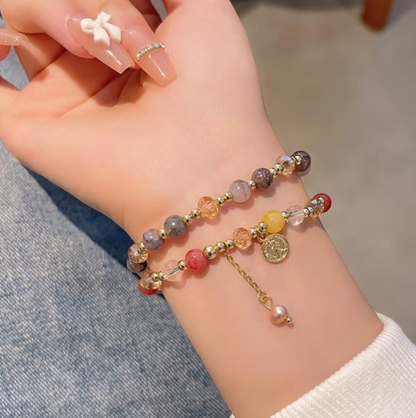 Women Bracelet Design Jewelry Imitation Chalcedony Bracelet