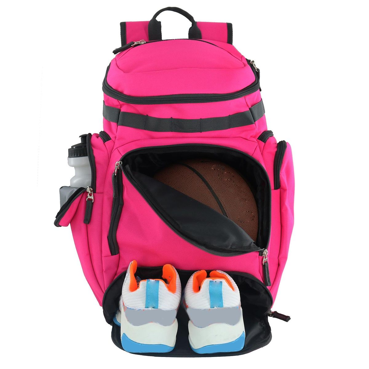 Basketball Backpack Bag  Antirip Fabrics  Red