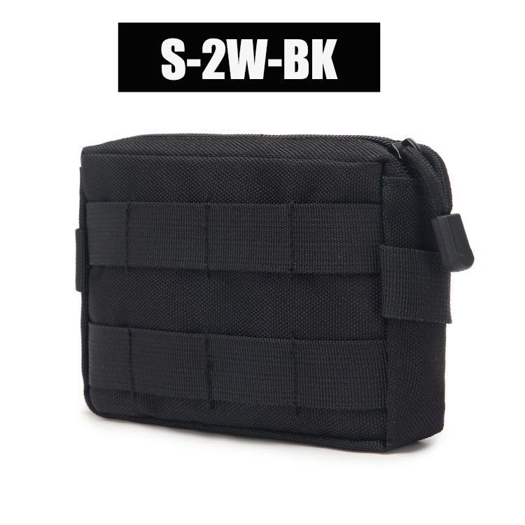 Pouch Airsoft Hunting Bag Phone Holder Case Pocket S-2W-BK