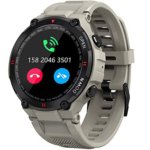 Military Smart Watch For Men Outdoor Waterproof Tactical Sma
