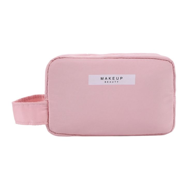 Portable Cosmetic Storage Bag, Color: Cute Pink (Small)