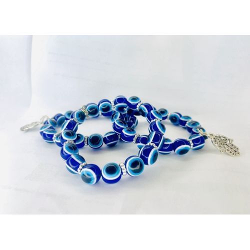 Very Beautiful Fortified Goodluck Blue Eyes Hand Bracelet × 3Pcs*