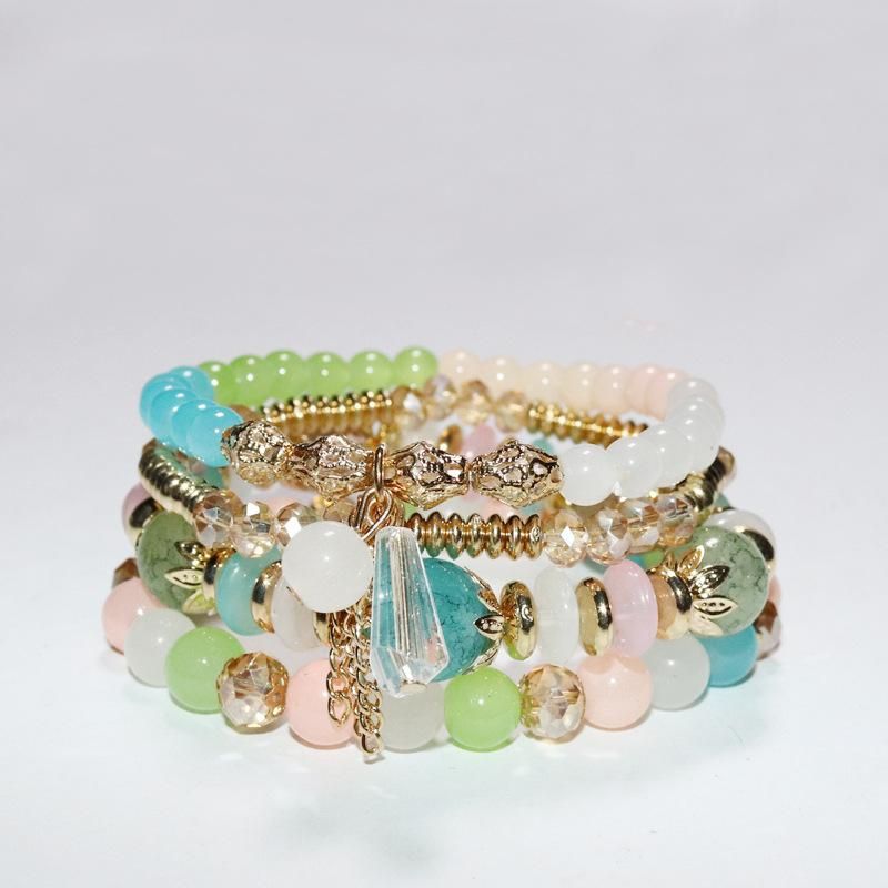 Bohemian Multi-layer Beading Bracelet for Women Ladies
