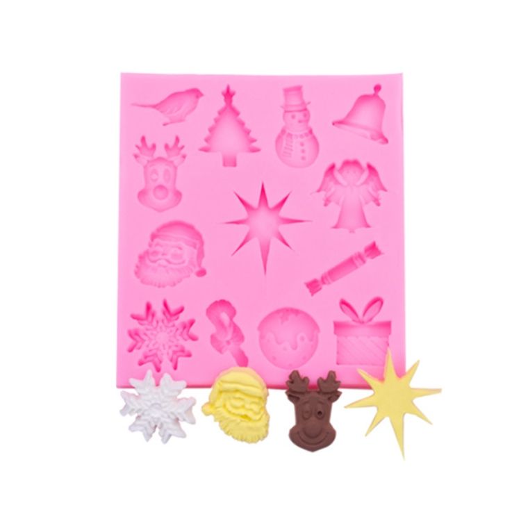 DIY Christmas Silicone Decoration Mold 50-2203-A