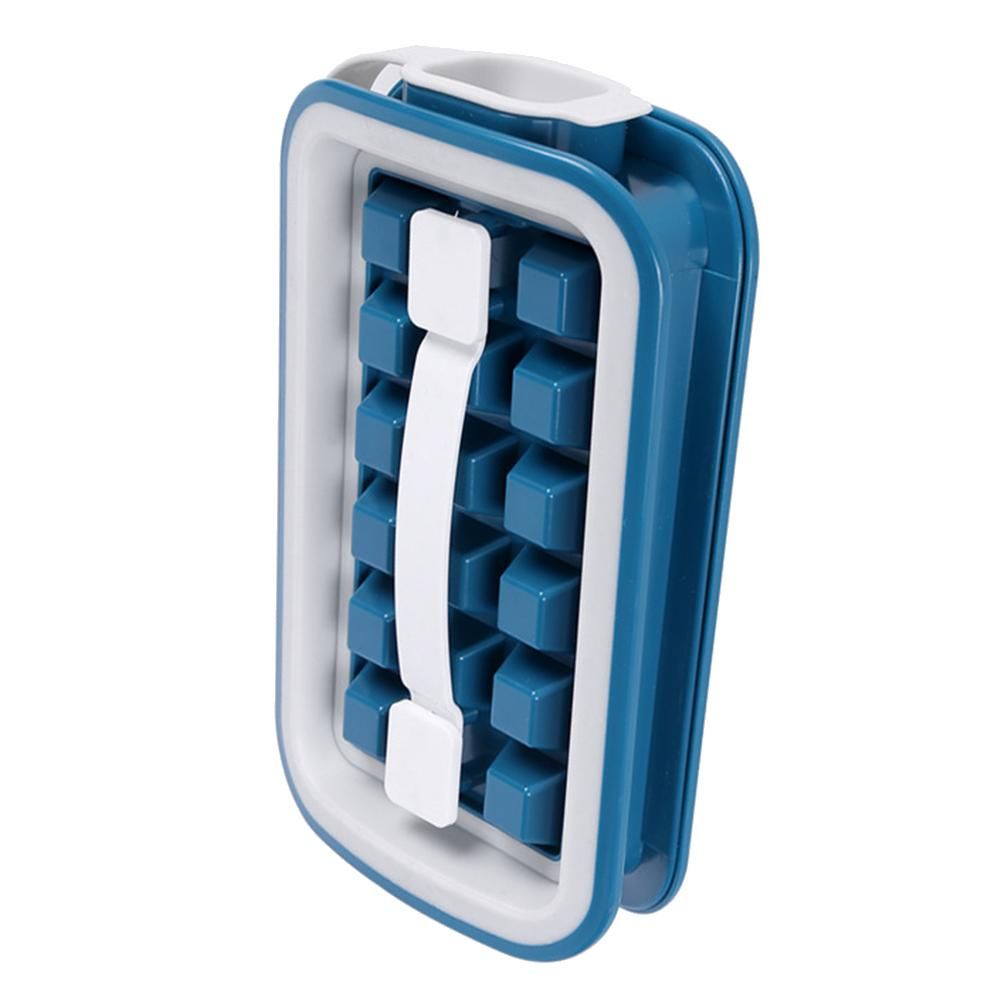 Ice Tray for Freezer - Disassemble This Ice-Cube Tray with Lid for Easy Cleaning - Ice-Cube Maker Makes 18 ice-cubes