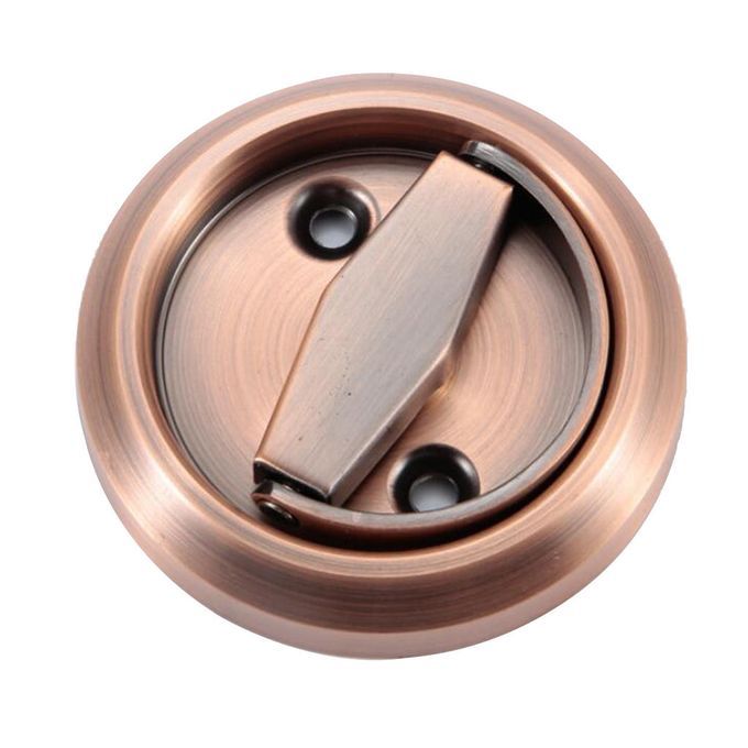 Stainless Steel Invisible Recessed Door Cup   Handle Flush Pull Red