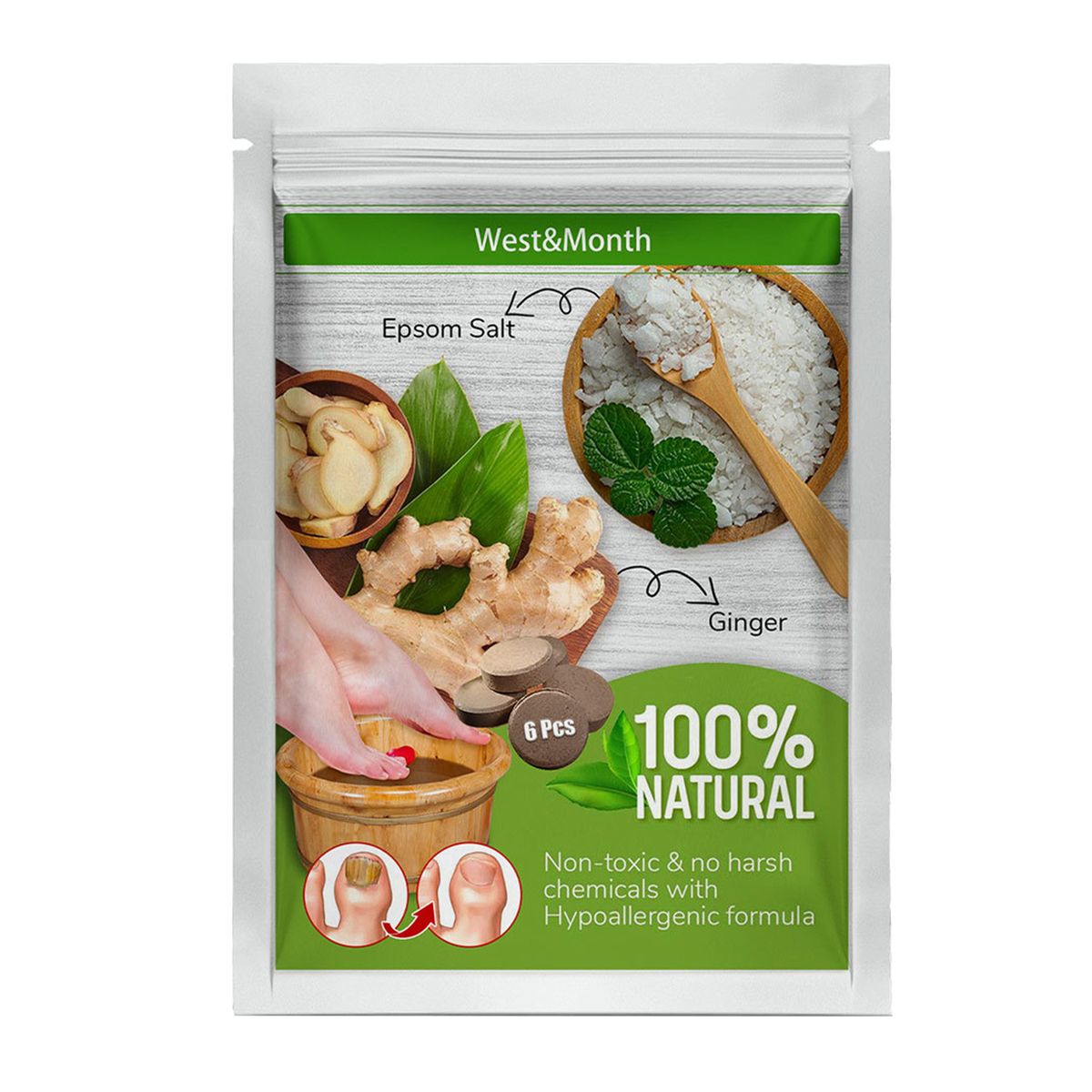 Ginger Foot Soak Ginger Foot Bath Bag Foot Reflexology Spa