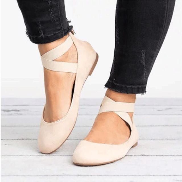 Flat Luxury Shoes For Women With Loop