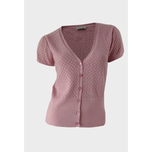 V Neck Buttoned Cardigan