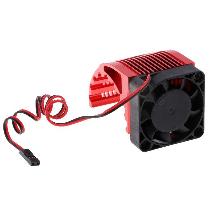 42mm Universal Motor Heat Sink With 40mm Cooling Fan RC Vehicle
