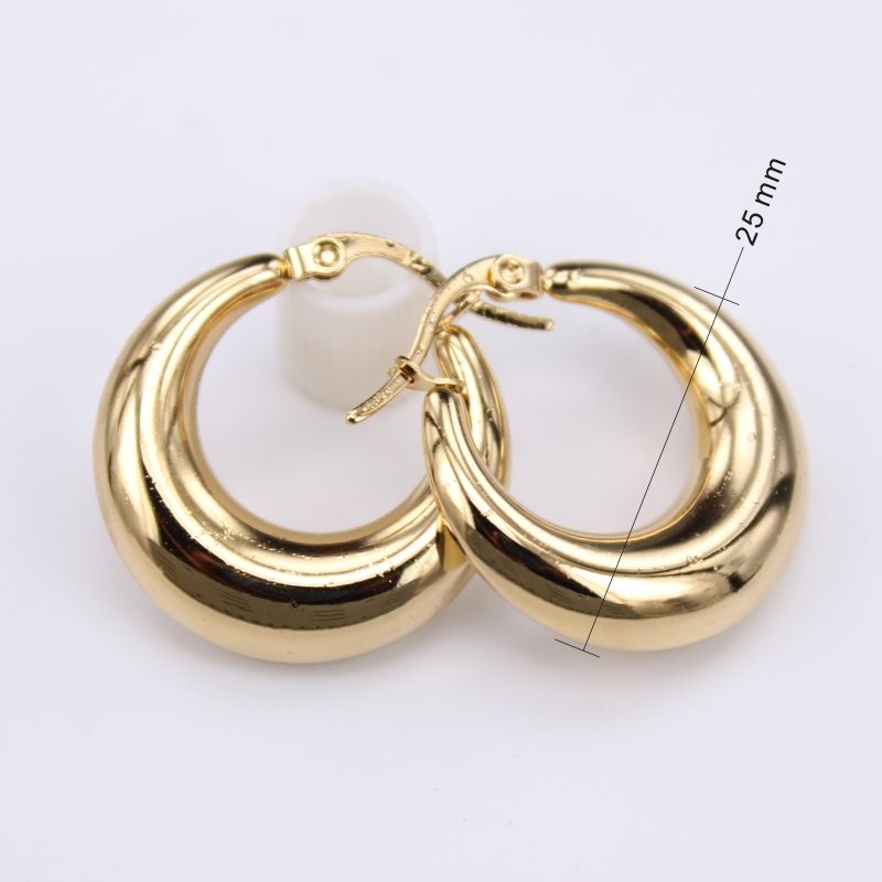 Girls Stainless Ear Rings- Gold