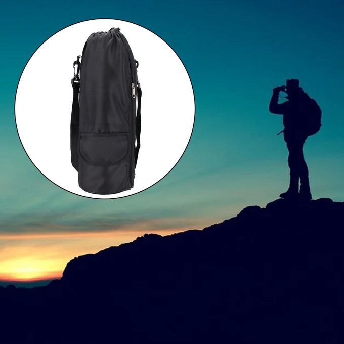 Outdoor Water Bottle Carrier Insulated Cover Bag Holder Black 4-5L