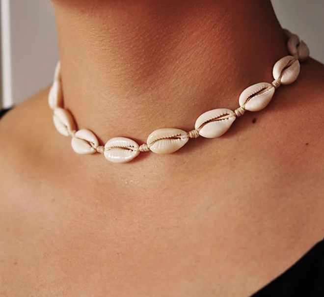 Unisex Cowries Shell Fashion Necklace