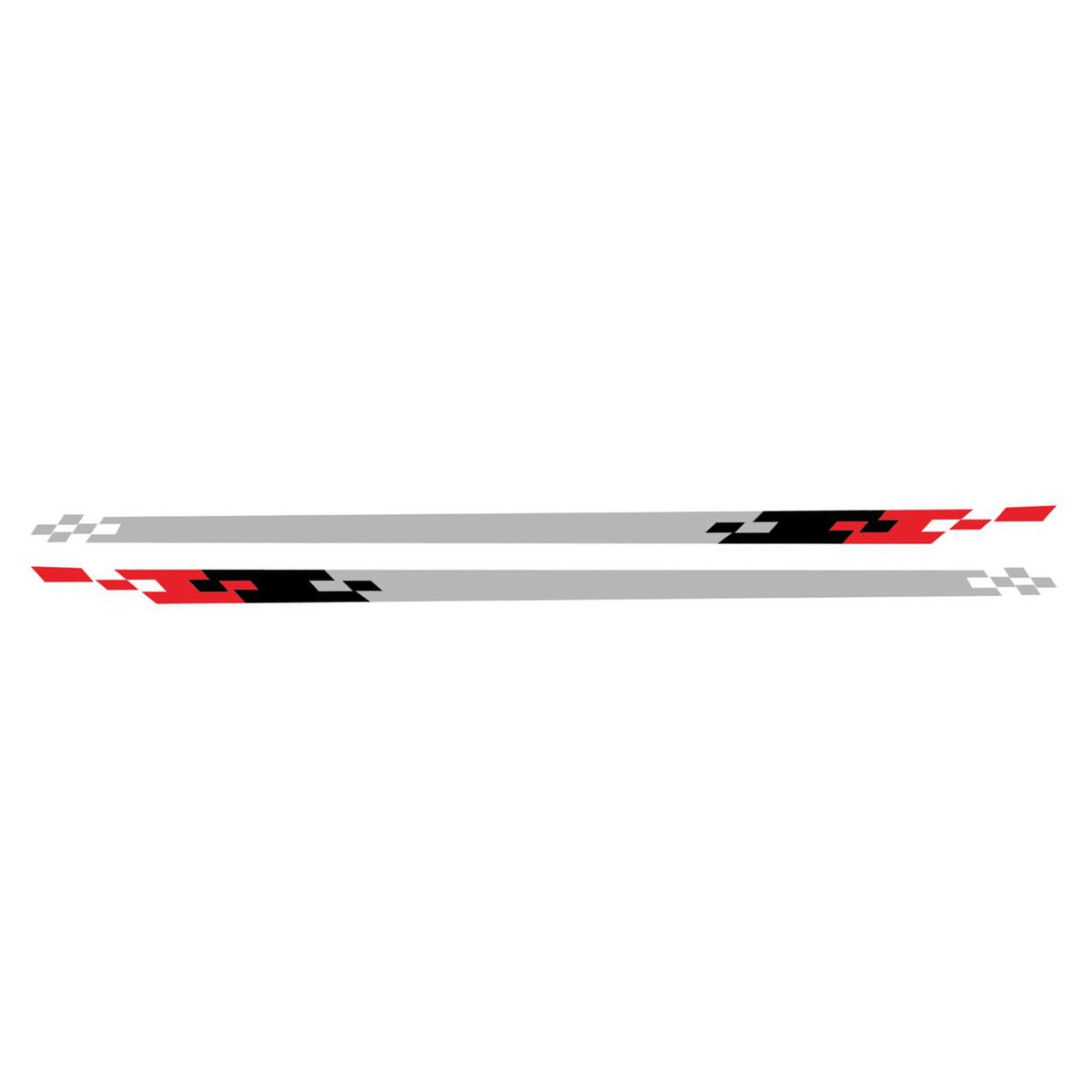 Universal Car Sticker Three Colors Strip Style Racing Car