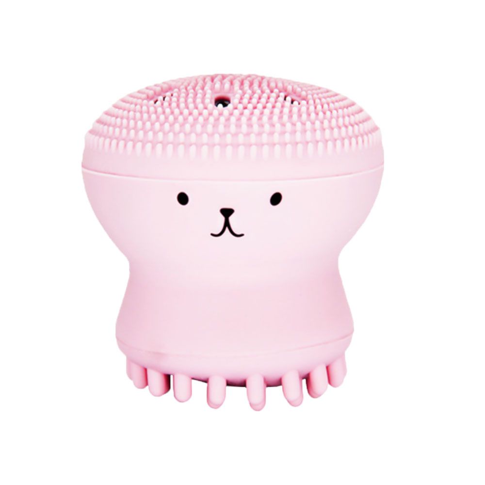 Double-sided Jellyfish Small Octopus Face Wash Brush