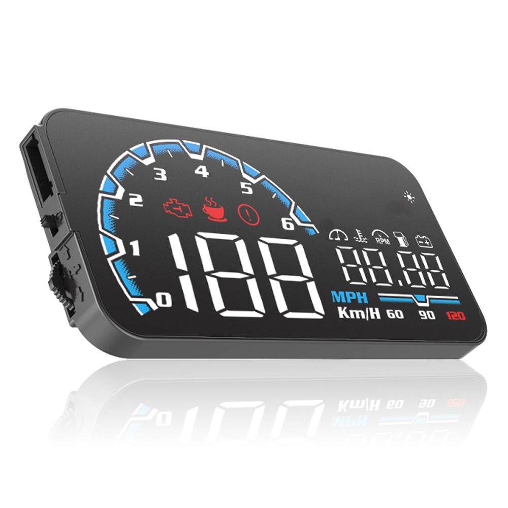 Car Speedometer Digital Display Car Speed Voltage Oil