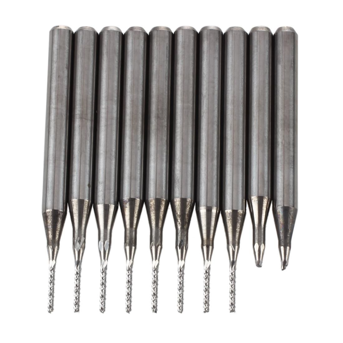 10 pcs Carbide PCB End Mill