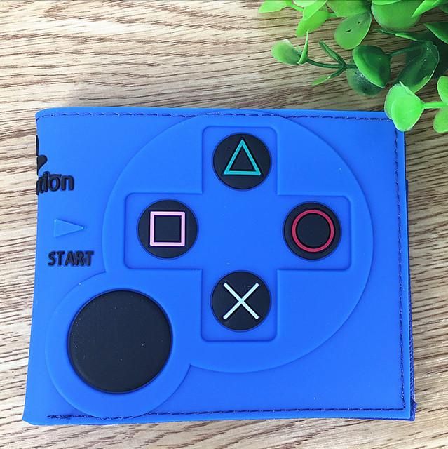 Cartera para Playstation 3D Touch y super cool para hombre billetera de PVC bifold superventas