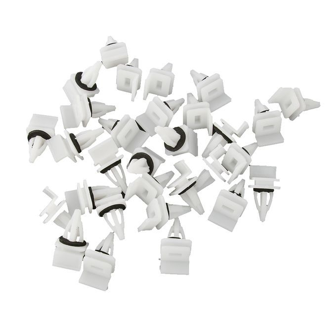30pcs Rivet Retainer Fastener Bumper Pin Guard Clip For Honda 91513