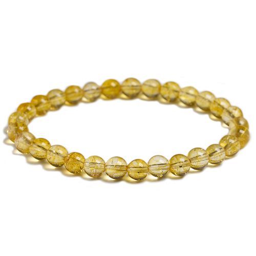 Natural Yellow Citrine Stone 6mm 8mm 10mm Beads Let Handmade Quartz Jewelry For