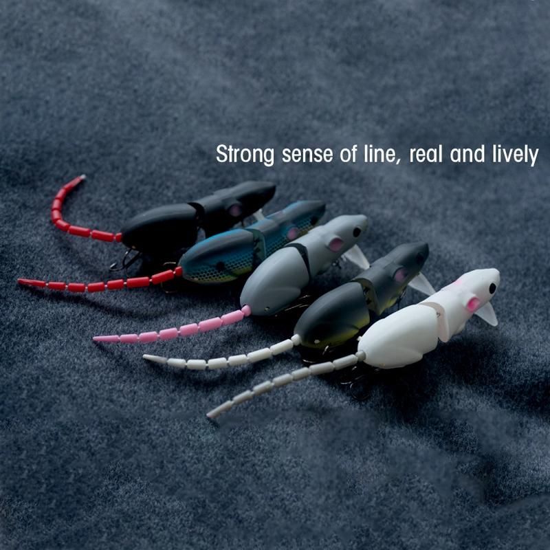 Artificial Fishing Lure Plastic Mouse Lure Swimbait Rat