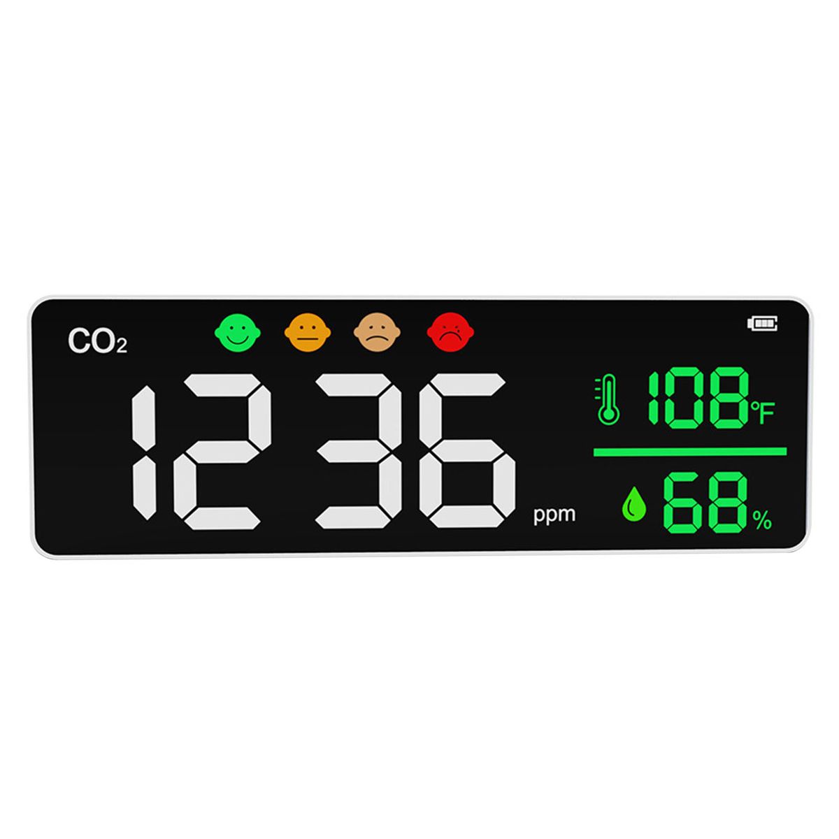 Domestic Use Carbon Dioxide Detector Wall-Mounted CO2