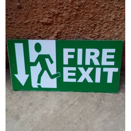 Fire Exit Safety Signage
