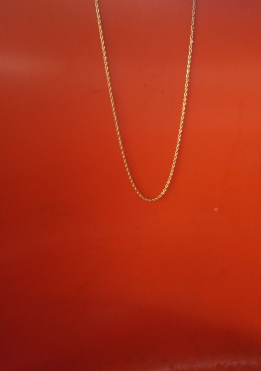Womens And Mens Twisted  Chain Necklace
