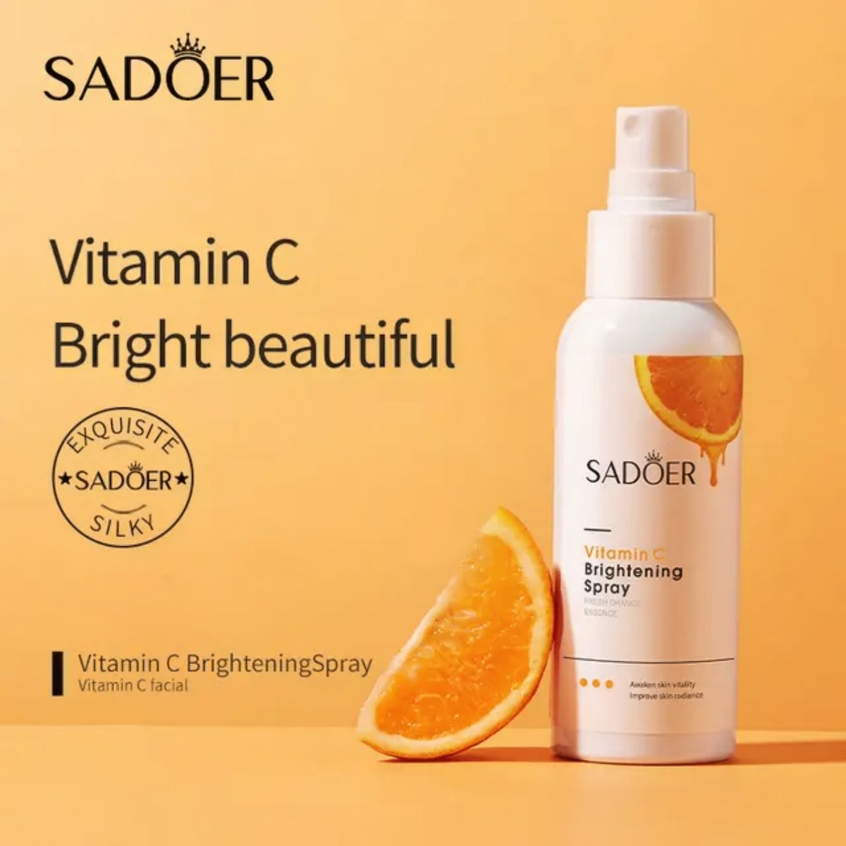 Vitamin C Brightening Face Mist & Setting Spray .( Anti Dark Spots & Sunburn)