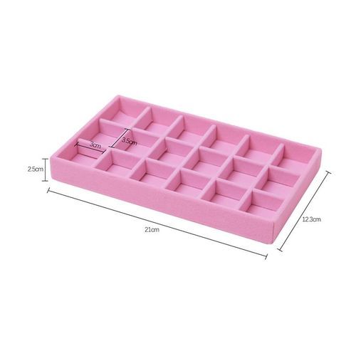 Hot Sales Fashion Portable Velvet Jewelry Storage Case