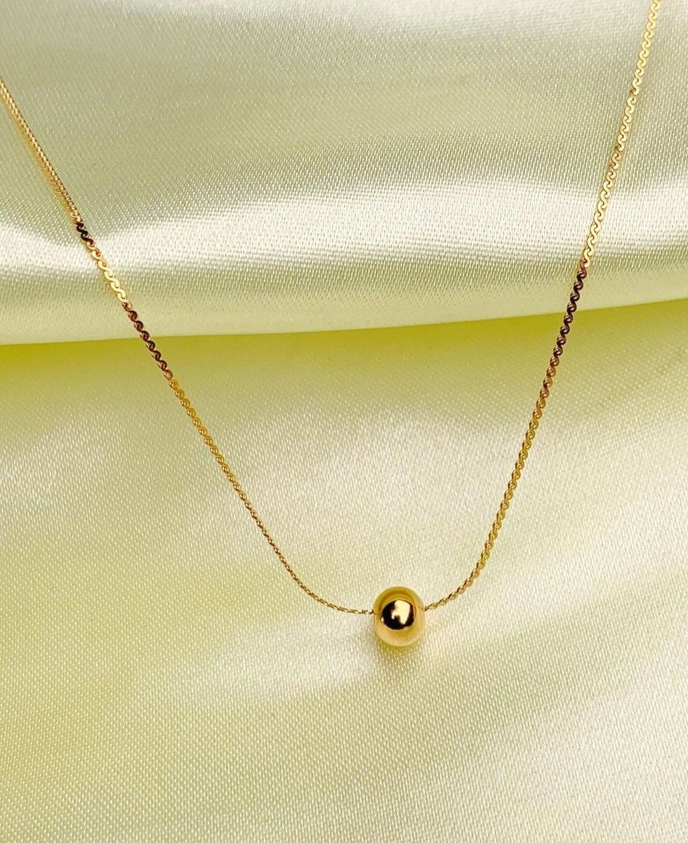 Stainless Steel Tiny Ball Neckchain For Classy Babes